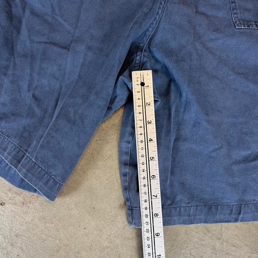 Vintage 90s No Fear navy blue baggy shorts Men's Size XL - Picture 7 of 8